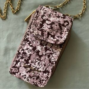 Isaac Mizrahi Women’s Multicolor Floral Print Travel Ready Crossbody